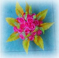 Chinese Silk Fabric Flower